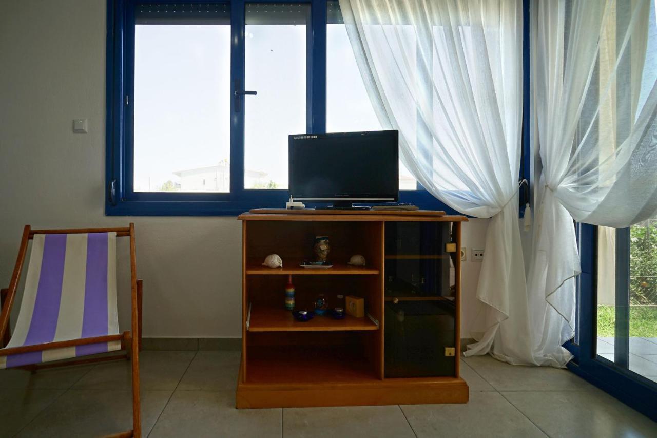 הוילה Paralia Avdhiron Dolphins House מראה חיצוני תמונה