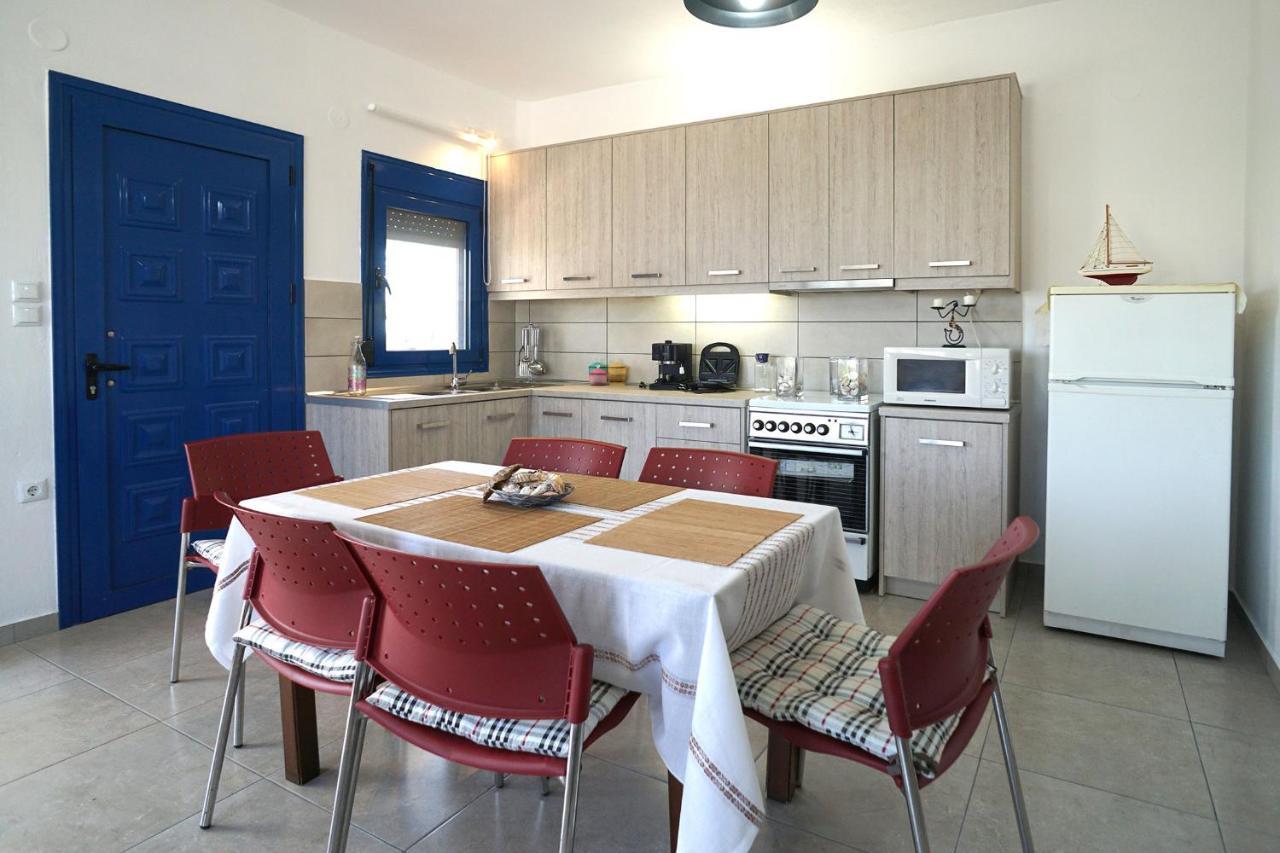 הוילה Paralia Avdhiron Dolphins House מראה חיצוני תמונה