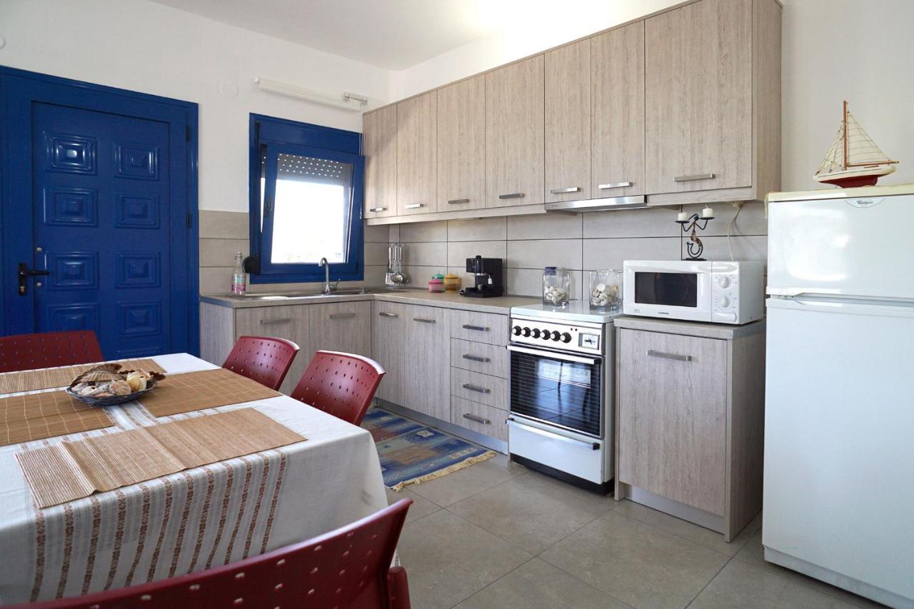 הוילה Paralia Avdhiron Dolphins House מראה חיצוני תמונה