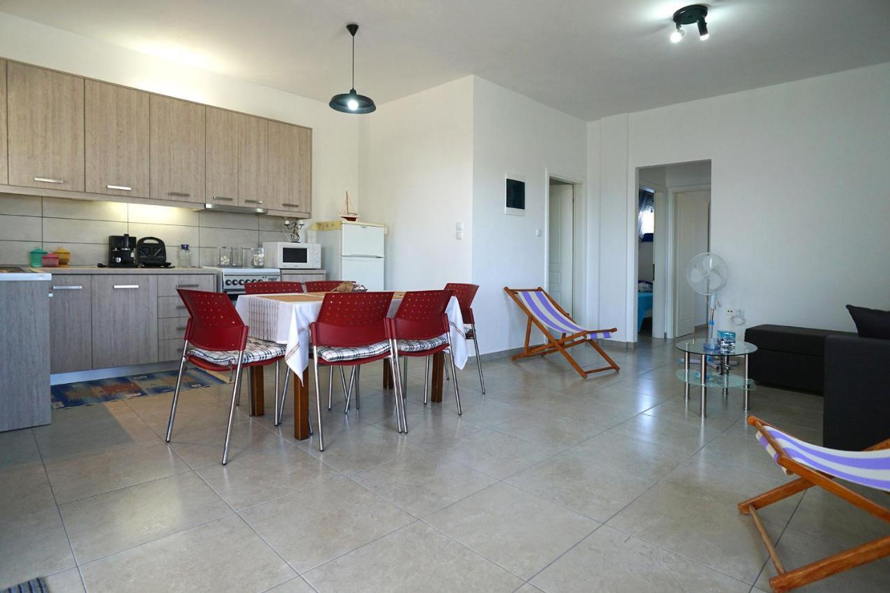 הוילה Paralia Avdhiron Dolphins House מראה חיצוני תמונה