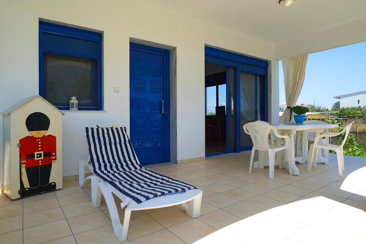 הוילה Paralia Avdhiron Dolphins House מראה חיצוני תמונה
