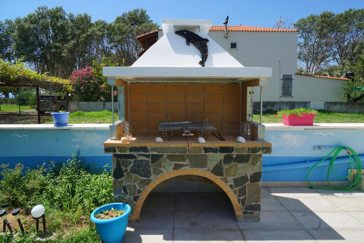 הוילה Paralia Avdhiron Dolphins House מראה חיצוני תמונה