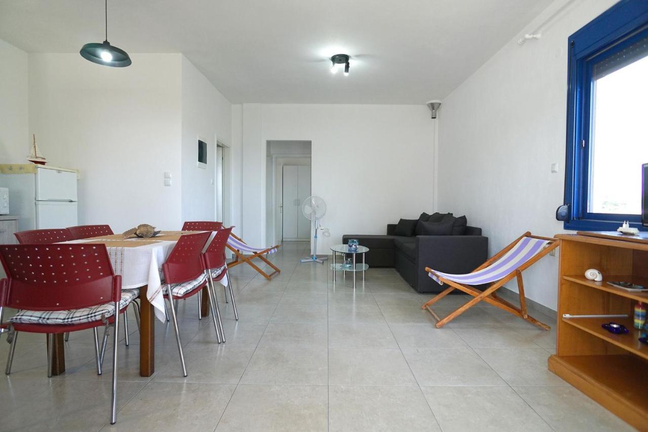 הוילה Paralia Avdhiron Dolphins House מראה חיצוני תמונה