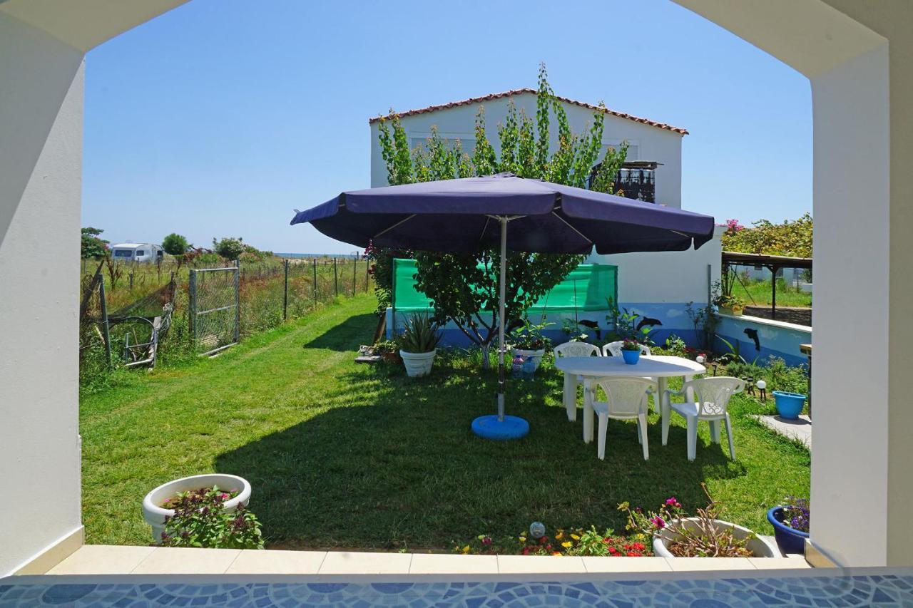 הוילה Paralia Avdhiron Dolphins House מראה חיצוני תמונה