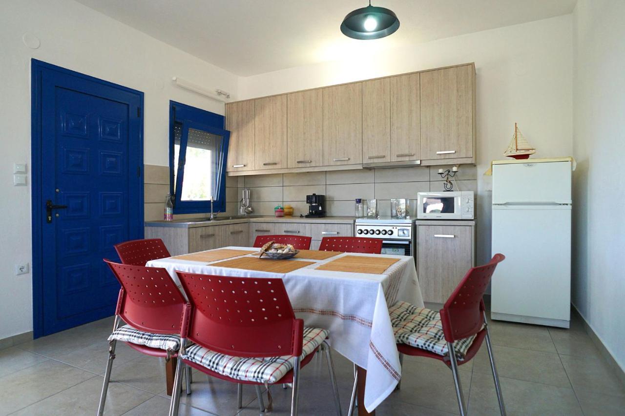 הוילה Paralia Avdhiron Dolphins House מראה חיצוני תמונה