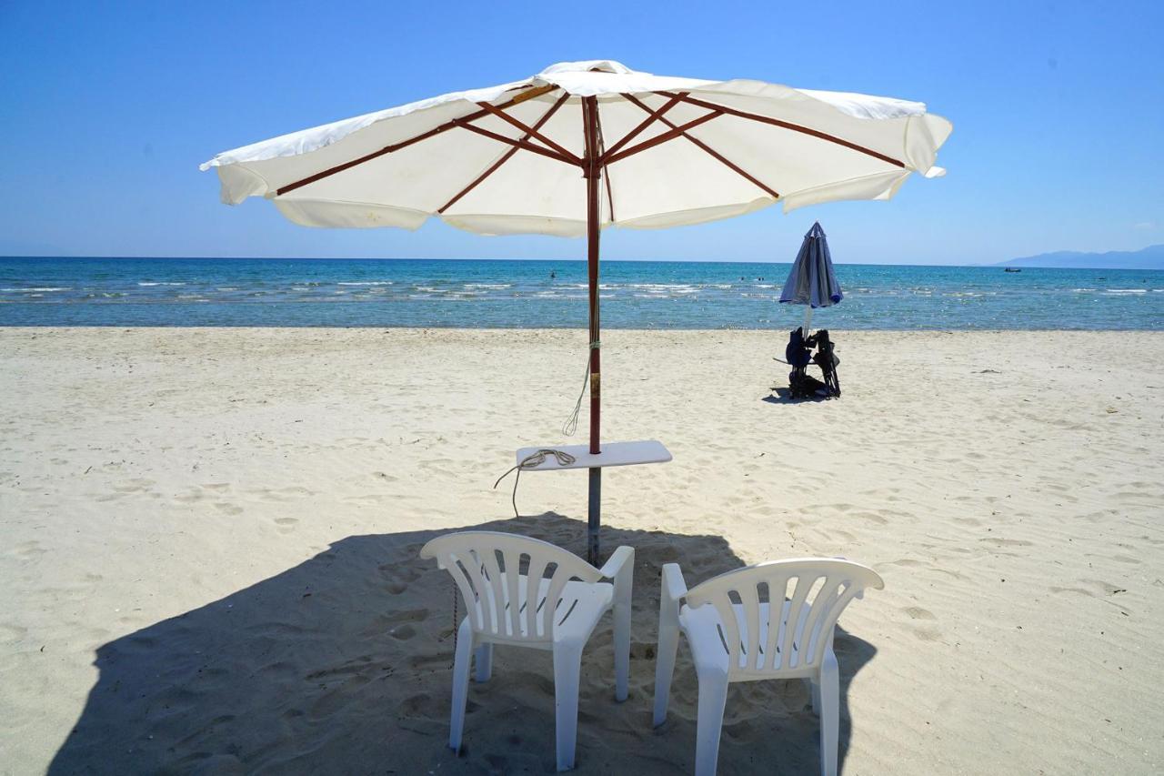 הוילה Paralia Avdhiron Dolphins House מראה חיצוני תמונה