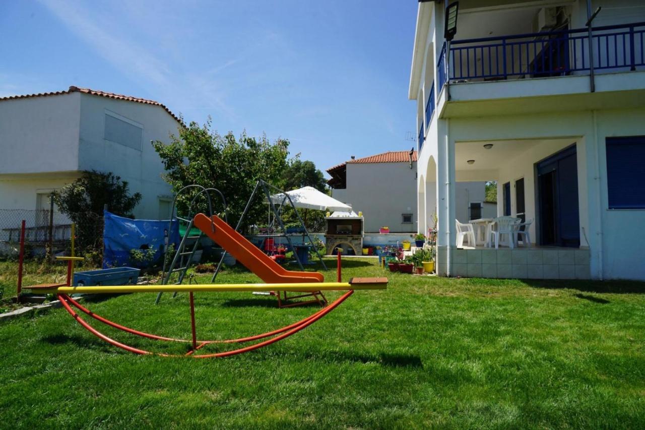 הוילה Paralia Avdhiron Dolphins House מראה חיצוני תמונה